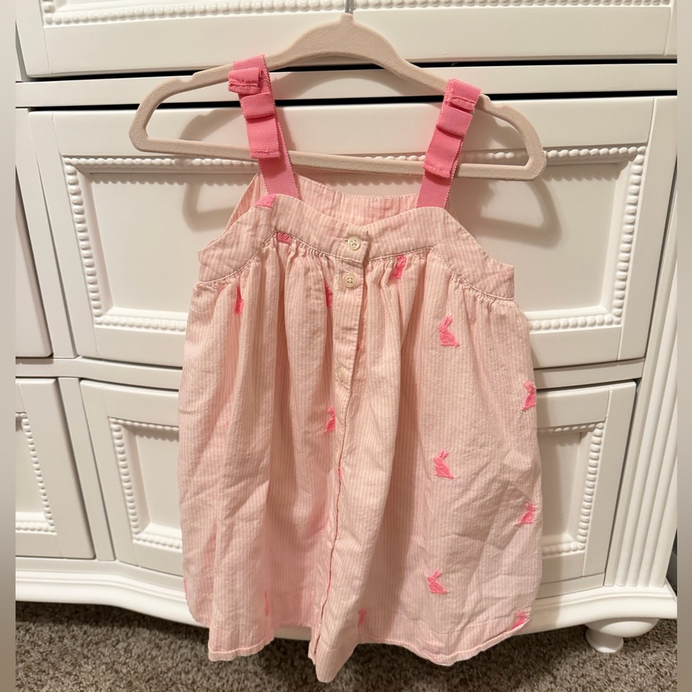 Baby Gap Light Pink Bunny Dress 18-24M